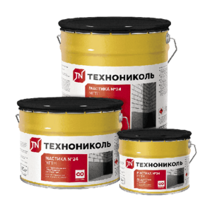 Мастика гидроизоляционная ТЕХНОНИКОЛЬ № 24 (МГТН)