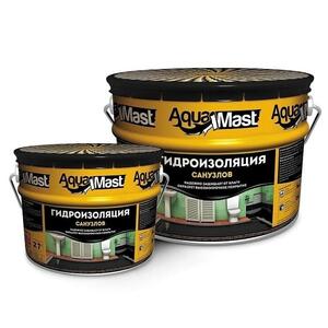 Мастика битумно-полимерная гидроизоляционная эмульсионная AquaMast