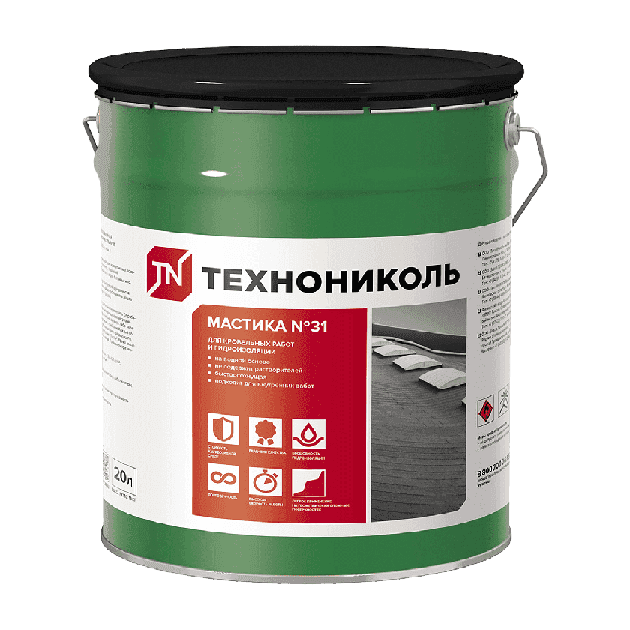 Мастика кровельная эмульсионная ТЕХНОНИКОЛЬ №31