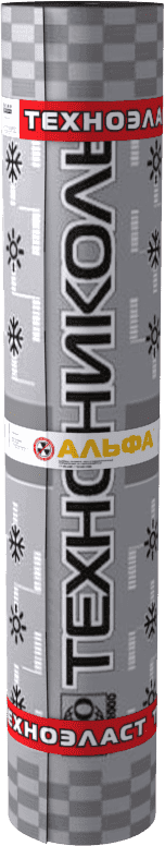 Рулонный гидро-газоизоляционный материал ТЕХНОЭЛАСТ АЛЬФА